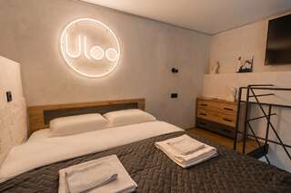 Гостиница UrbanLoft by Uloo Нижний Новгород Двухуровневый четырехместный номер Loft-7