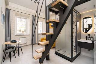 Гостиница UrbanLoft by Uloo Нижний Новгород Двухуровневый четырехместный Loft-4